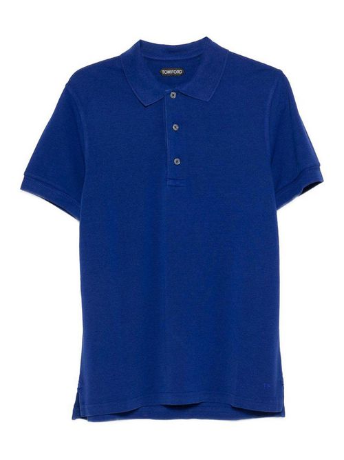 Cotton Blend Polo Shirt