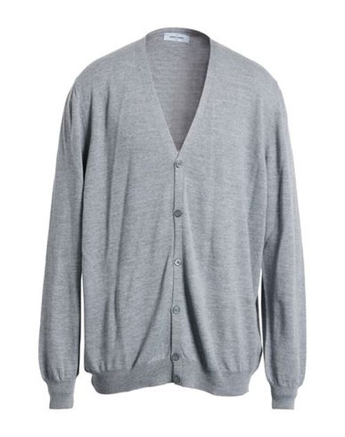 Man Cardigan Grey Size 50 Virgin Wool
