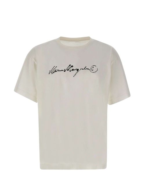 Logo-Print Cotton T-Shirt — White