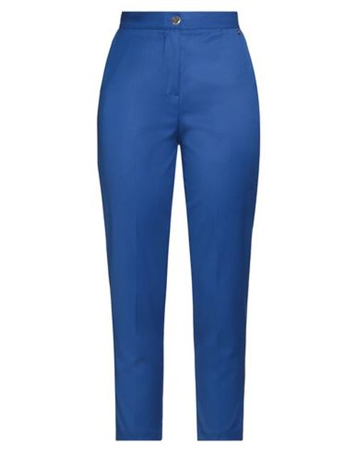 Woman Pants Blue Size 4 Polyester, Viscose, Elastane