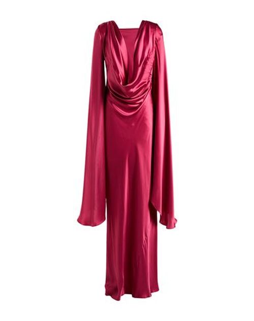 Woman Maxi dress Burgundy Size 1 Silk