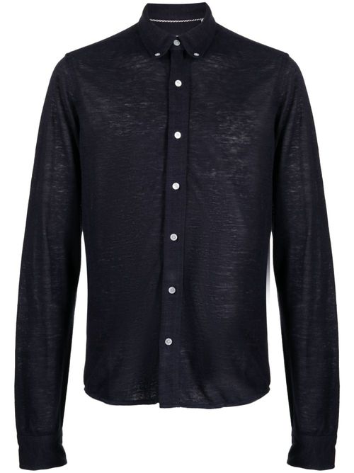 The Drevet long-sleeve shirt - Blue