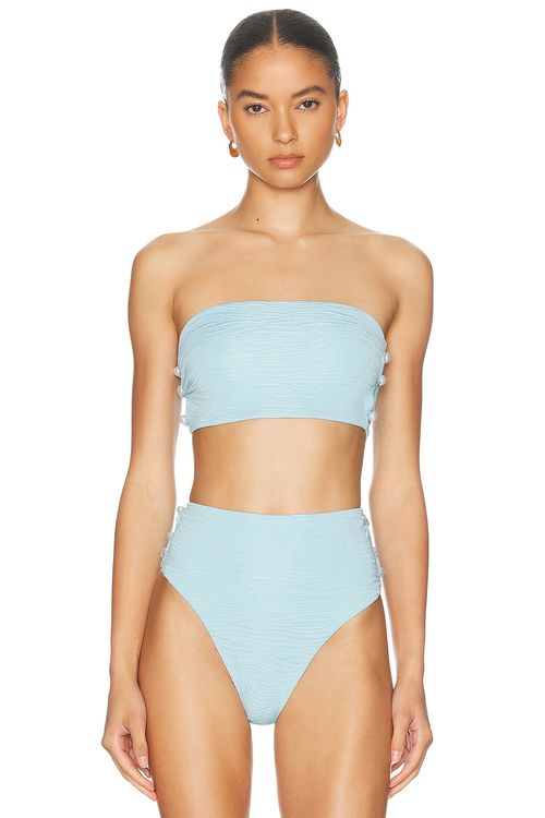 La Porte BIKINI-OBERTEIL ROBBIN in Himmelblau - Baby Blue. L also in M
