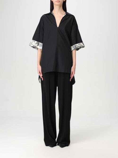 Top Woman color Black