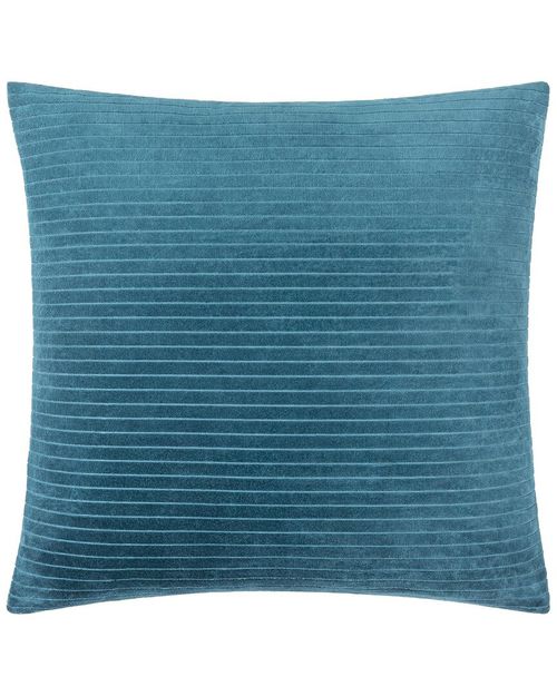 Surya Cotton Velvet Stripes Accent Pillow