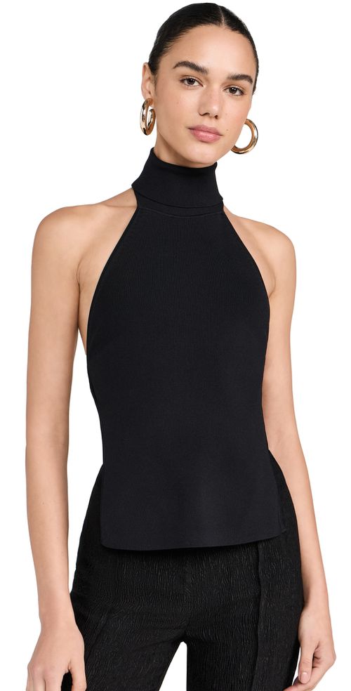 Wake Knit Top Black