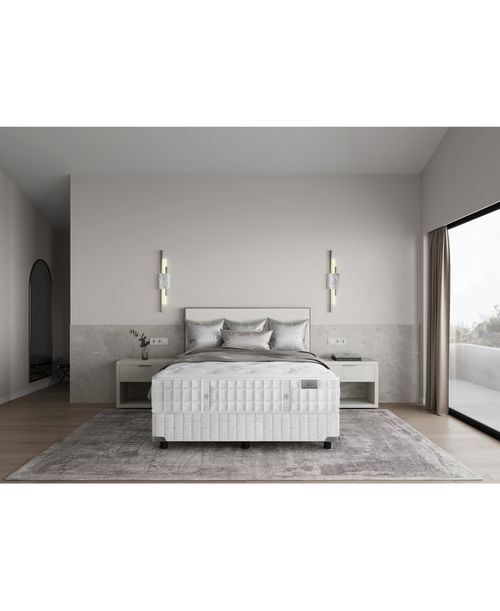 "by Aireloom Vitagenic CopperTech Silver ll 13.5"" Plush Streamline Mattress Set - Full, Created for Macy's"