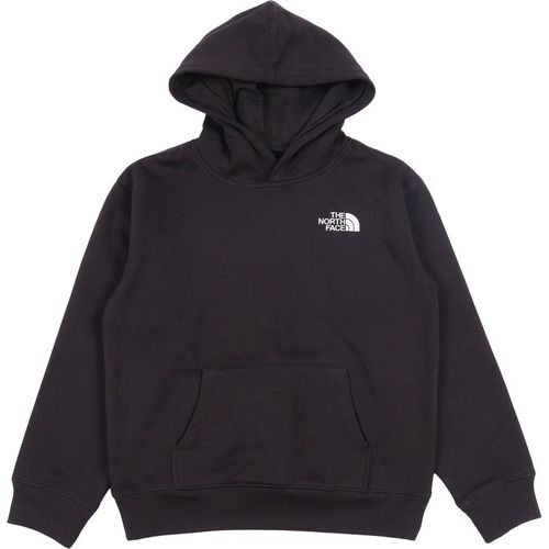 The North Face Kids Teen Essential Oversized Hoodie Tnf Zwart