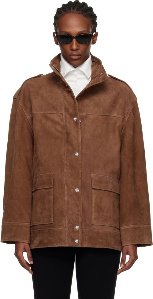 Tan Roux Suede Jacket