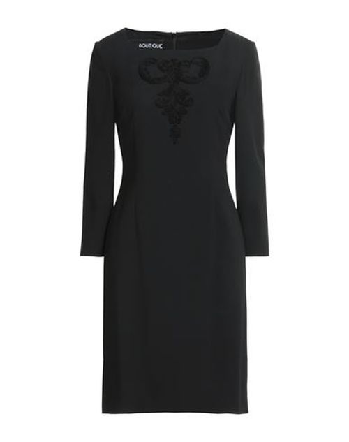 Woman Midi dress Black Size 6 Acetate, Viscose