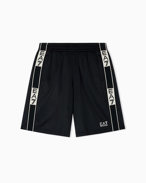 Graphic Series Bermuda shorts in technical fabric