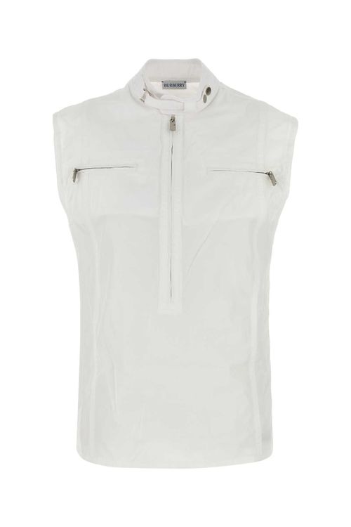 Cotton Vest — White