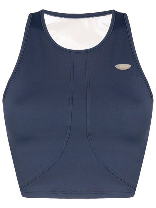 SLAMA GYM + MANLY performance tank top - Blue