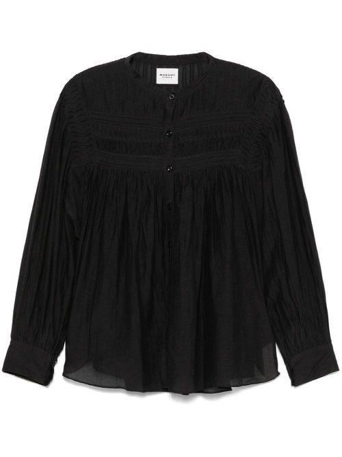 Cotton Blend Plalia Blouse