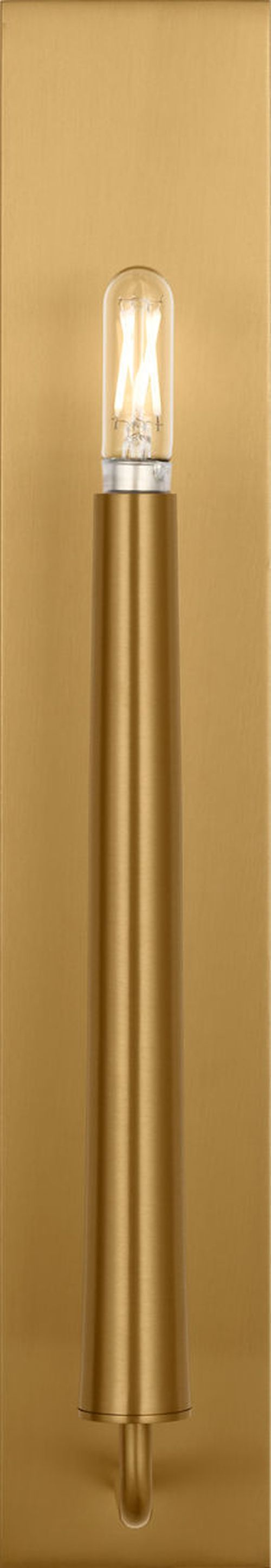 Burnished Brass Burnished Brass Wall Sconce from the Lois Collection