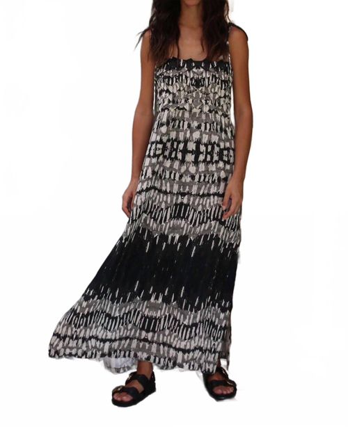 Polka Dot Nicoletta Dress In Black
