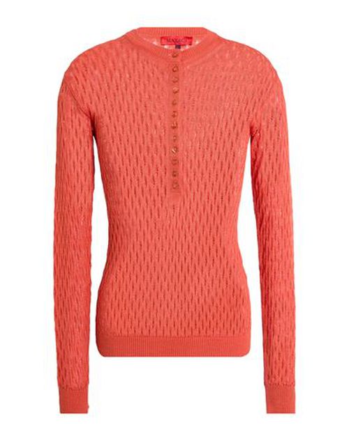Woman Sweater Orange Size M Viscose, Polyamide