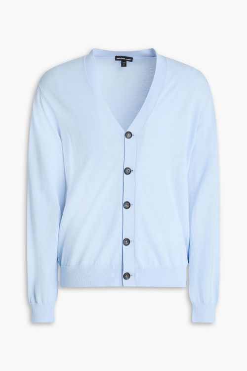 James Perse - Cotton-blend cardigan - Blue - 0