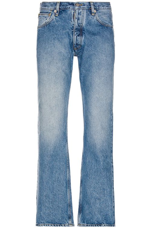Maison Margiela 5 Pocket Wide Leg Jeans in Vintage Wash - Denim-Medium.  33 also in 28, 29