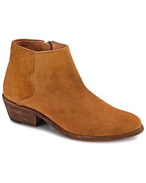 Carson Piping Suede Bootie