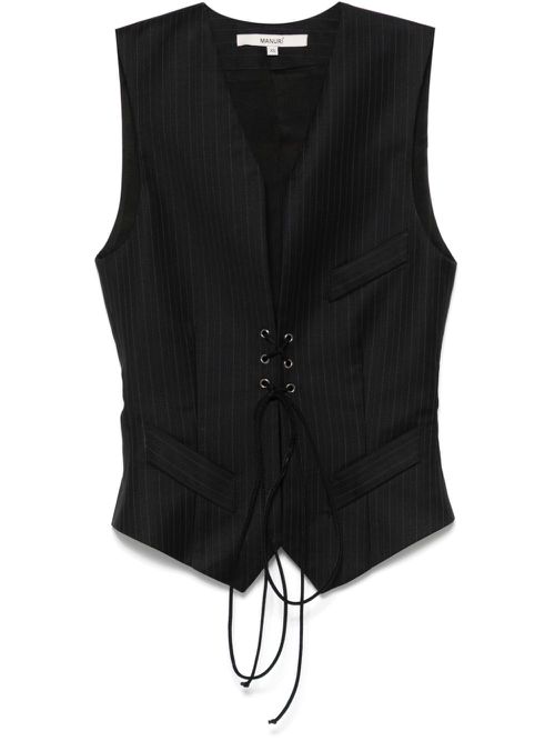 Poppy vest - Black