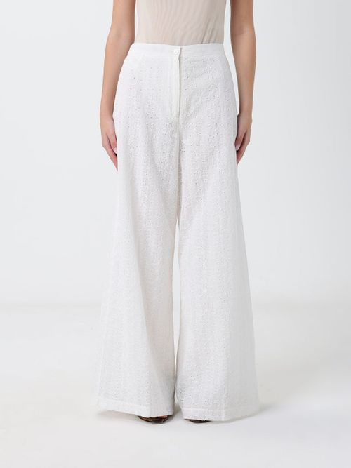 Pants Woman color White