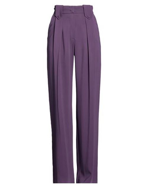 Woman Pants Purple Size 4 Viscose, Elastane