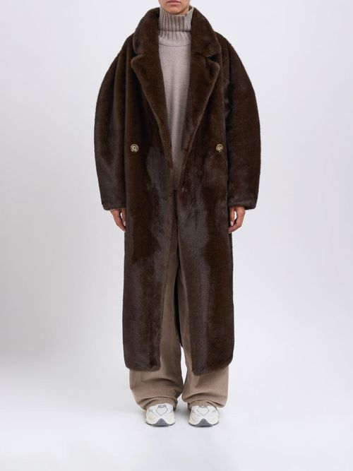 Coat Woman color Brown