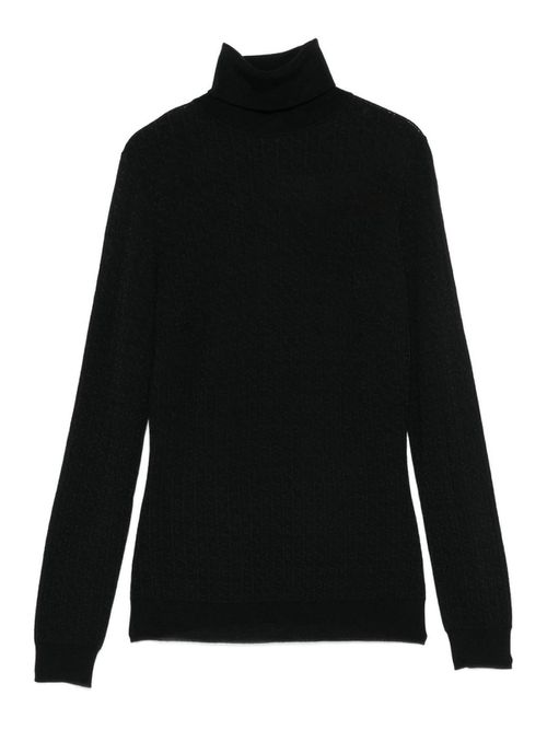 Wool Blend Turtle-Neck Sweater