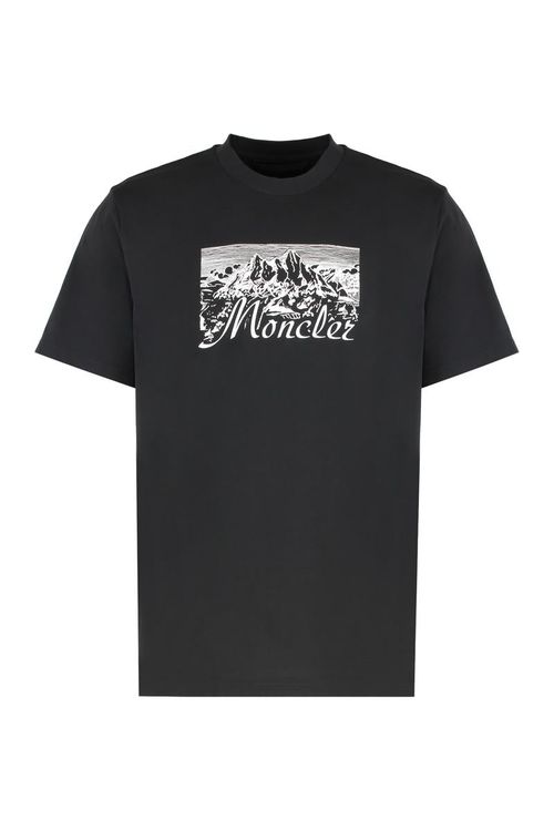 T-Shirt In Cotton With Logo