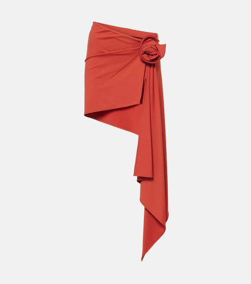 Asymmetrical beach cover-up