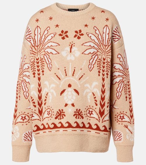 Echoes Of The Island wool and cotton sweater