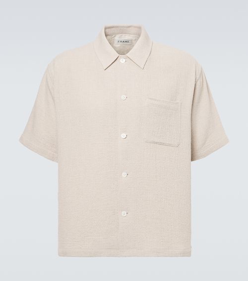 Cotton-blend shirt