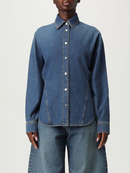 Shirt ALAÏA Woman color Blue