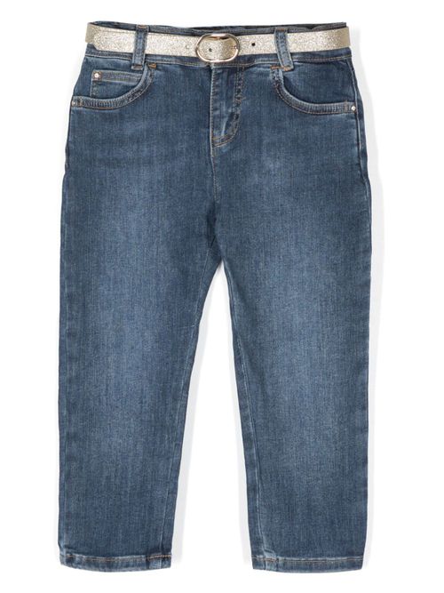 Logo-plaque jeans - Blue