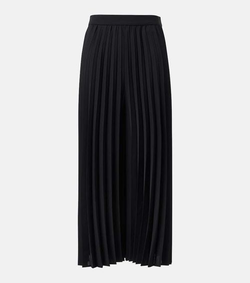 Anvers Airy plissé cropped culottes