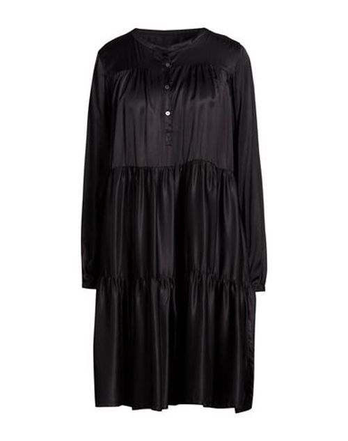 Woman Mini dress Black Size S Viscose