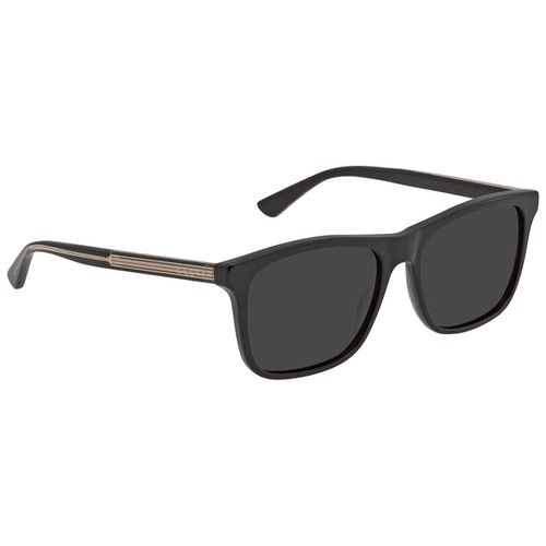 Grey Square Mens Sunglasses GG0381SN 007
