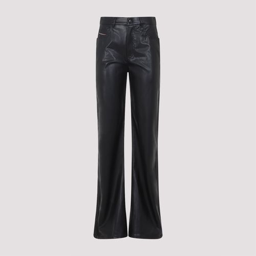 P-LAIN, Woman's Five Pocket Pants in Coated Fabric