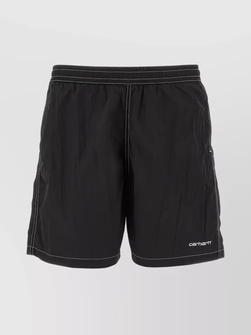 Carhartt Wip - 'canby' swimsuit with pockets and contrast stitching