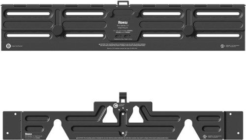 Wall Mount Kit for 65” Pro Series TV - Ultra-Slim with Minimalist, Flat Design - Hinged Mount for Easy Access to Cables - Black