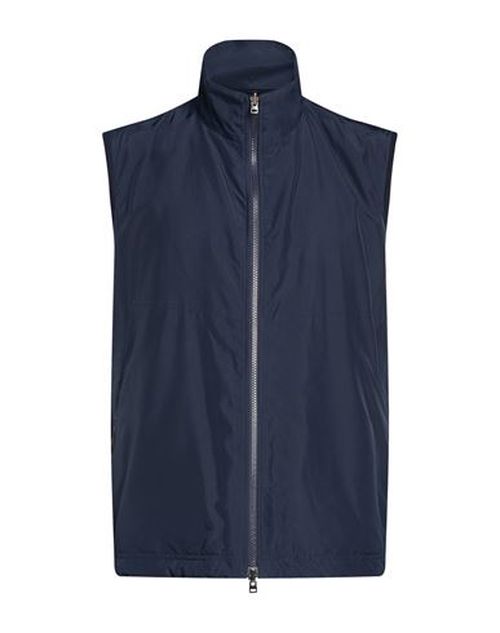 Man Vest Navy Size 3XL Virgin Wool, Polyamide, Polyester