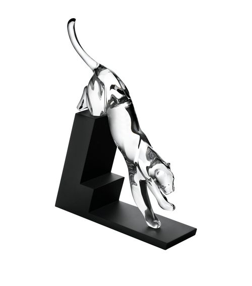 Heritage Panther Crystal Ornament