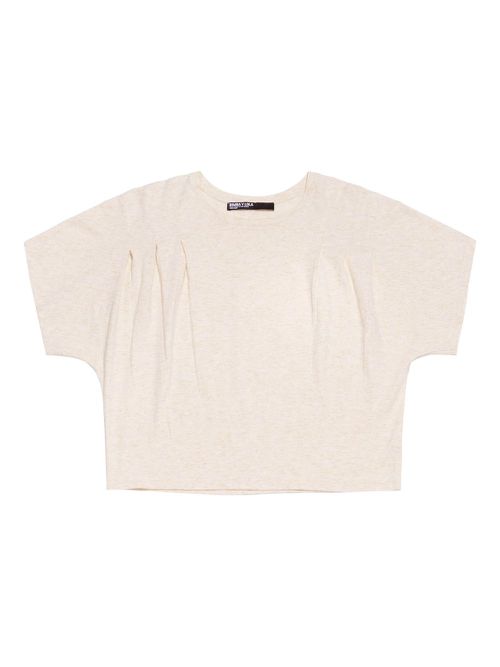 Bimba y Lola boxy t-shirt - Neutrals