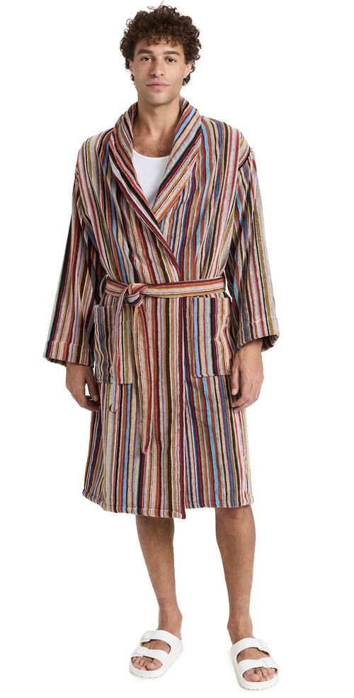 Multi Stripe Robe Multi 