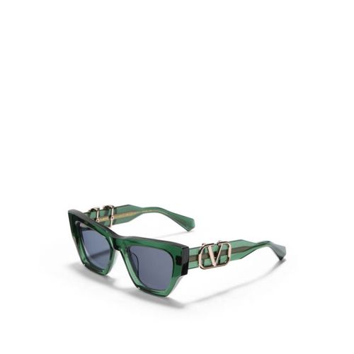 Valentino | SETTE Grey Cat Eye Ladies Sunglasses VLS-166 D 