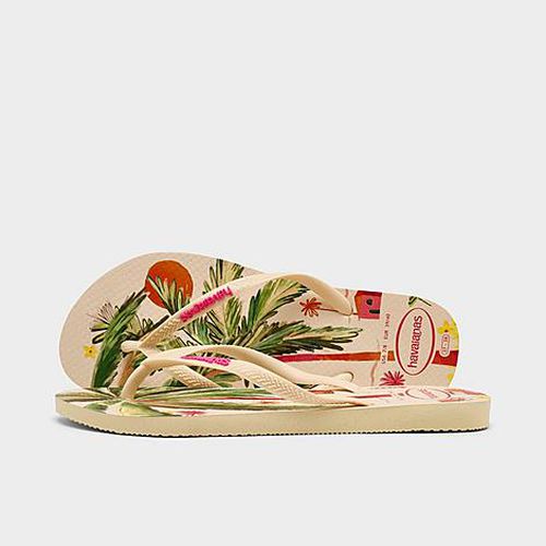 Women's Slim Summer Bliss Flip-Flop Sandals in Buttercream