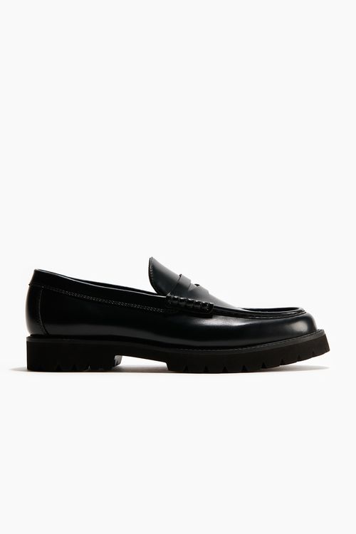 Penny Loafers - Black