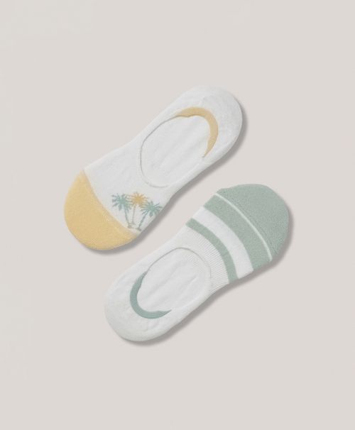 Women's Palm Breeze No-Show Socks 2-Pack