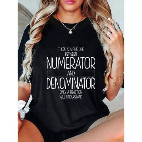 100% Cotton Funny Math Teacher Joke Men Women Fun Best Math Quotes Tee T-Shirt